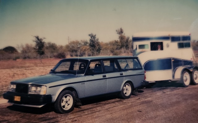 Volvo and Horse Trailer